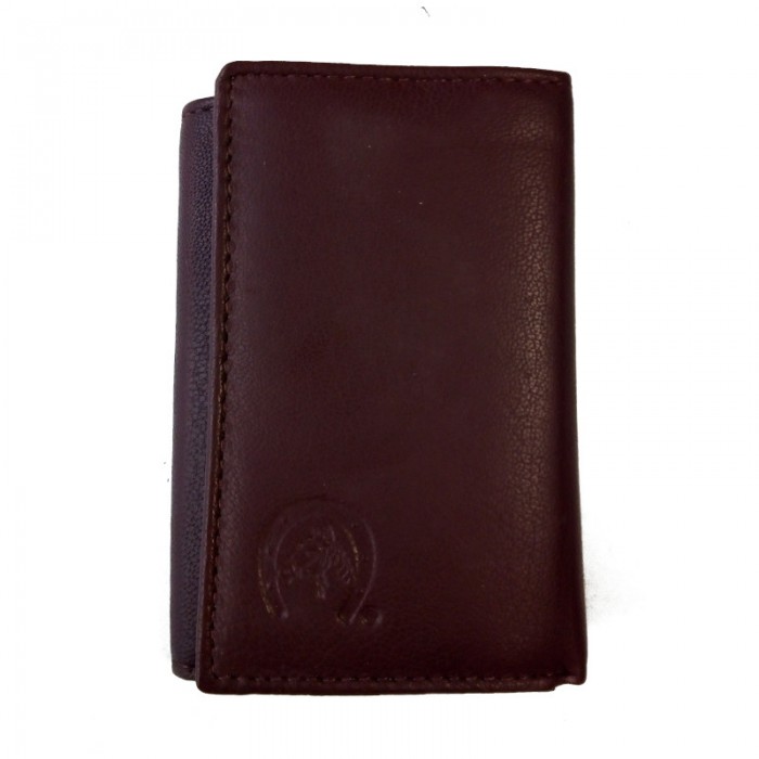 Compact Leather wallet with outer purse